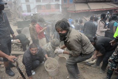 زلزال نيبالي